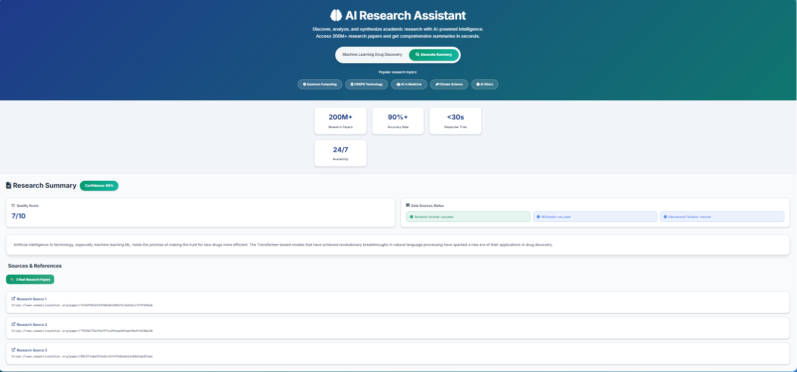 Autonomous Research Assistant